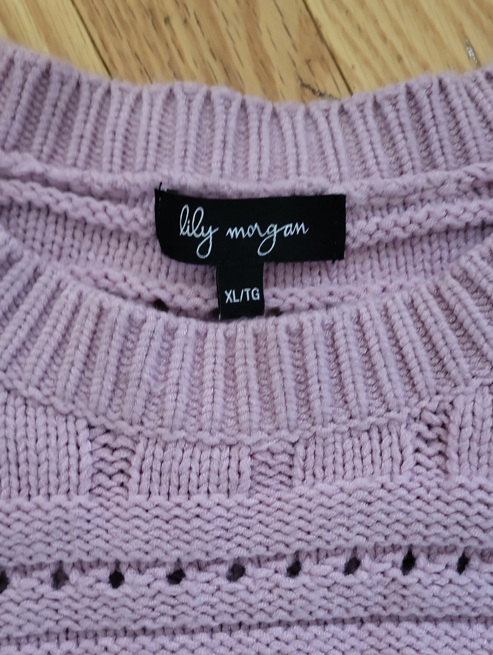 NWOT Sweater Lily Morgan XL - Picture 2 of 9